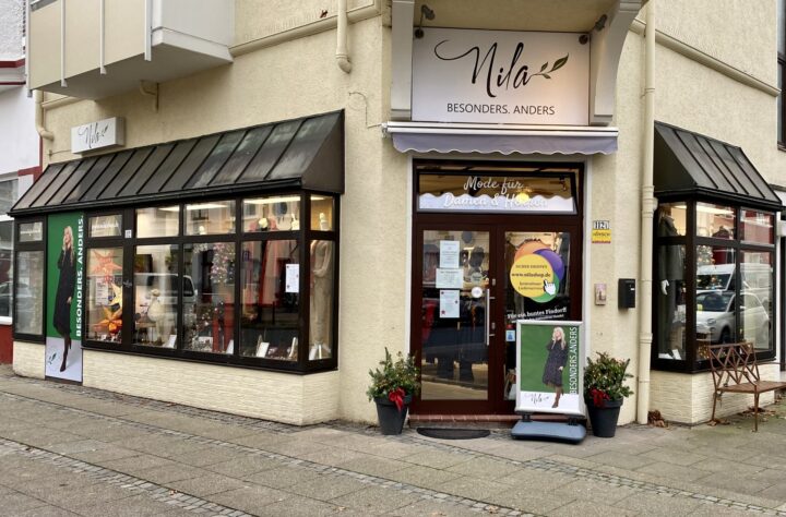 Außenansicht des Modegeschäfts in der Hemmstraße