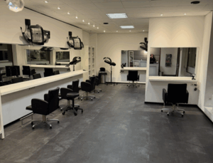 Innenraum des Friseursalons