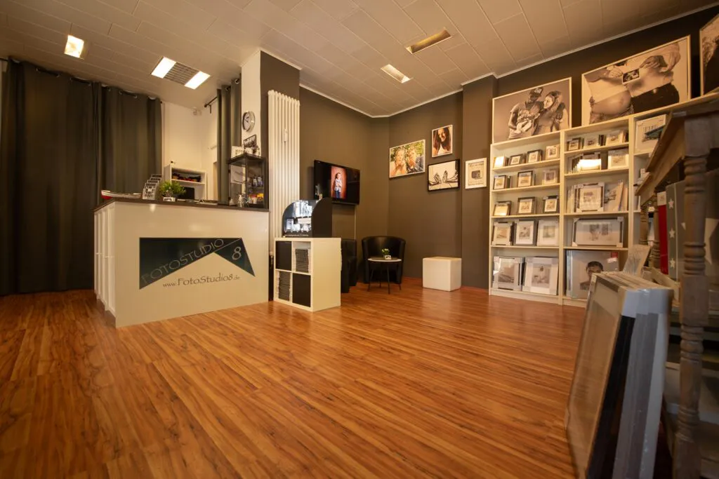 Ladengeschäft des Fotostudio8