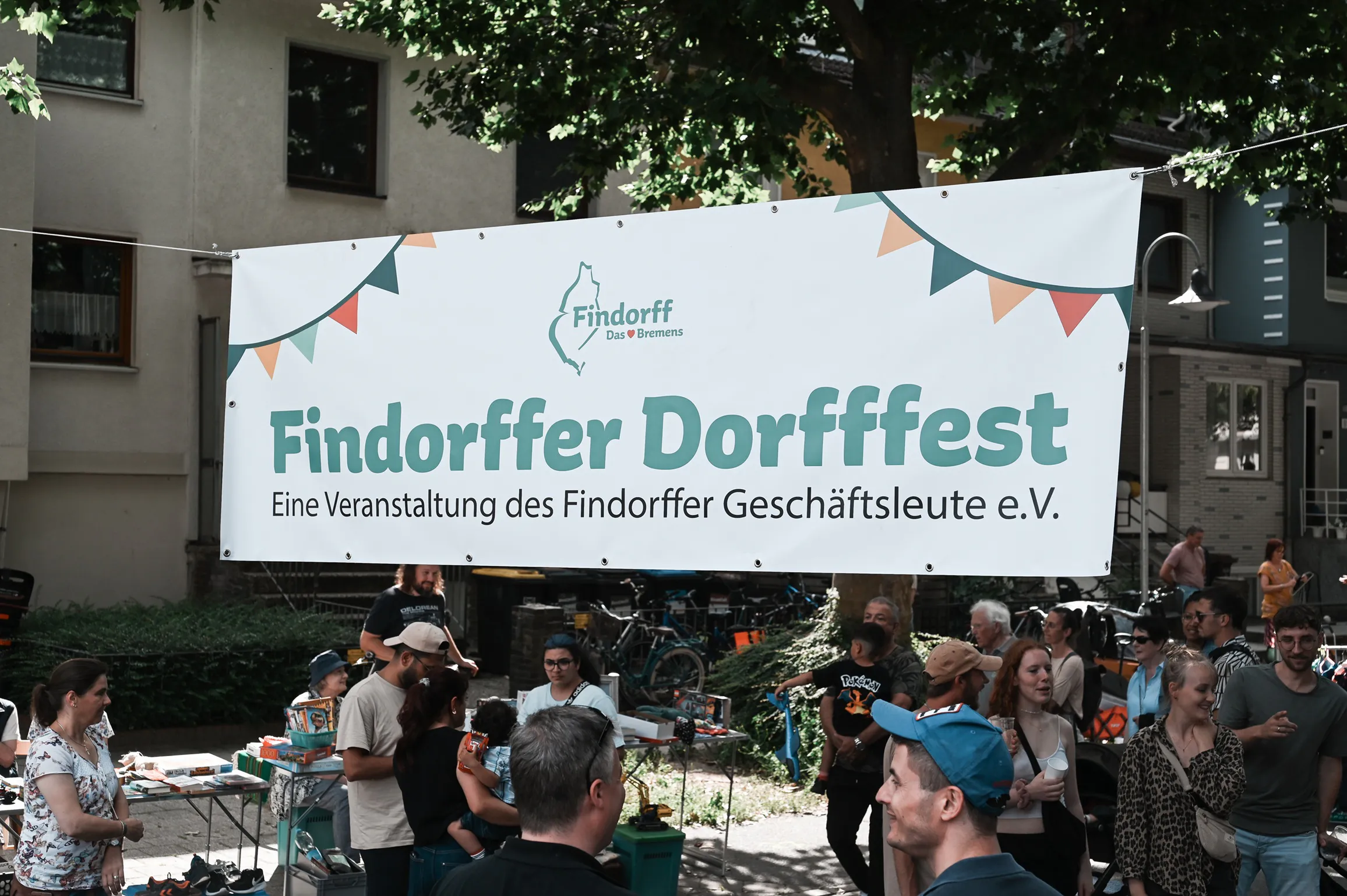 Banner des Straßenfests