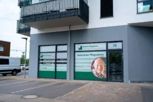 Hier ist eine Zweigstelle des Büros des Bremer Pflegekreises in Findorff.