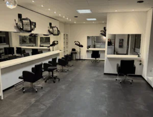 Innenraum des Friseursalons