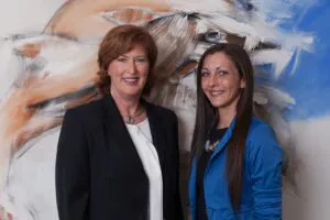 Anwältin Christiane Ordemann mit ihrer Kollegin