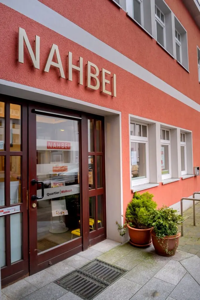 Außenansicht des Nahbei vom Martinsclub Findorff